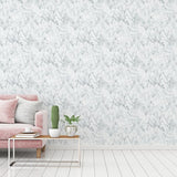 BB51165 Gentle Beauty Motif Silver Grey Wallpaper