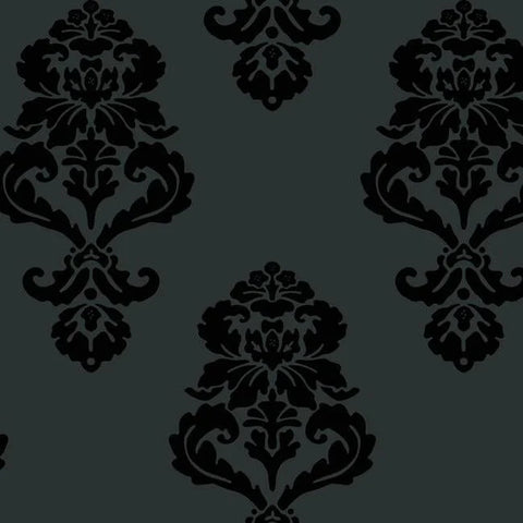 BL0397 Graphic Damask Wallpaper