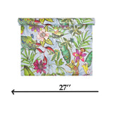 BL1701 Multicolor blue Jungle Tropical flower rainforest leaves frogs lizards Wallpaper