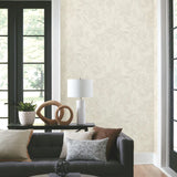 BL1734 Brushstroke Floral White Pearl Wallpaper