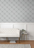 BL70018 Navy Grey White Wallpaper 