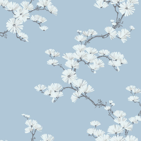 BL70512 Chinoiserie Tree Wallpaper 