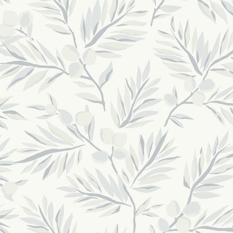 BL70700 Plums and Leaves Wallpaper