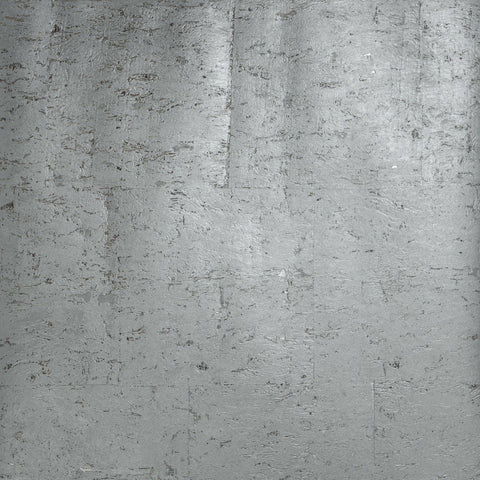 BL72710 Silver Metallic Cork Wallpaper 