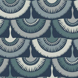 BO6642 Feather Fringe Navy Wallpaper