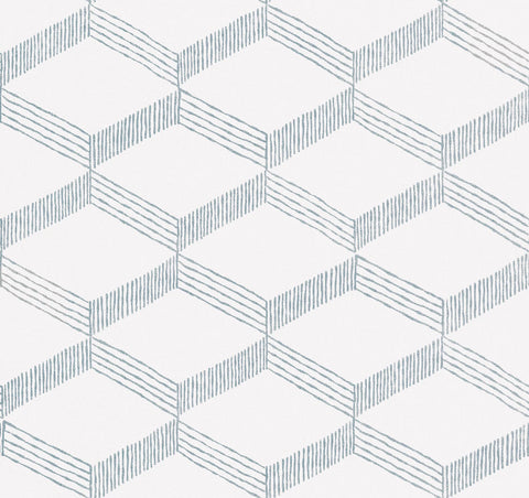 BO6723 Palisades Paperweave Smokey Blue York Wallpaper