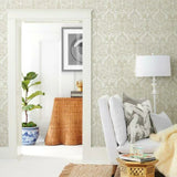 BO6731 Laurel Damask Wallpaper