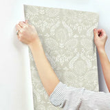 BO6731 Laurel Damask Wallpaper