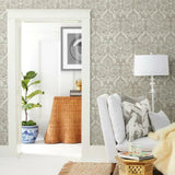 BO6732 Laurel Damask Wallpaper