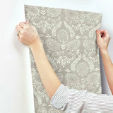 BO6732 Laurel Damask Wallpaper