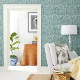 BO6735 Laurel Damask Wallpaper