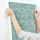 BO6735 Laurel Damask Wallpaper