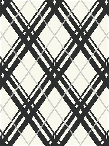 BW22010 Bias Plaid Wallpaper