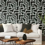 BW3831 Graphic Polyomino Wallpaper