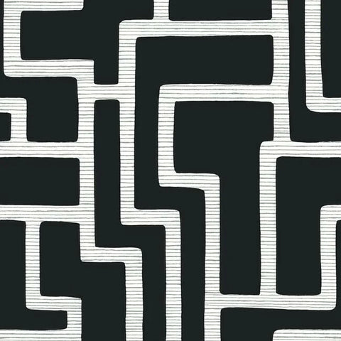 BW3831 Graphic Polyomino Wallpaper