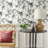 BW3843 Bamboo Ink Wallpaper