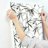 BW3843 Bamboo Ink Wallpaper