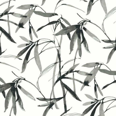 BW3843 Bamboo Ink Wallpaper