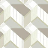 BW3881 Graphic Geo Blocks Wallpaper