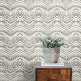 BW3911 Petite Watercolor Chevron Wallpaper