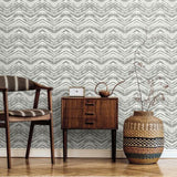 BW3911 Petite Watercolor Chevron Wallpaper