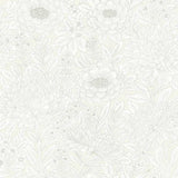 BW3921 Wood Block Blooms Wallpaper