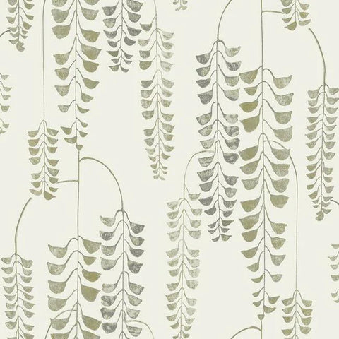 BW3941 Deco Wisteria Wallpaper