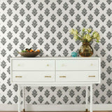 BW3977 Lotus Motif Wallpaper