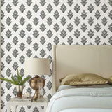 BW3977 Lotus Motif Wallpaper