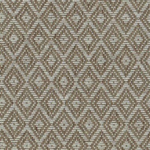 BX10047 Diamond Back Paper Weave Tan Oyster Wallpaper