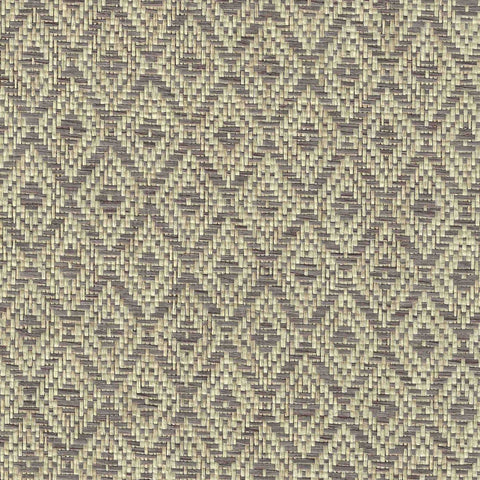 BX10049 Diamond Back Paper Weave Mauve Cream Wallpaper