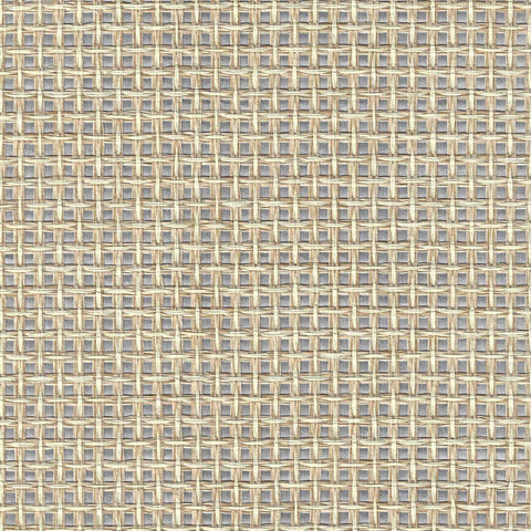 BX10174 Mallorca Grass Silver Metallic Cream Wallpaper