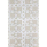 12407, LC7153 Beige Cream white trellis square circle geometric lines natural cork wallpaper