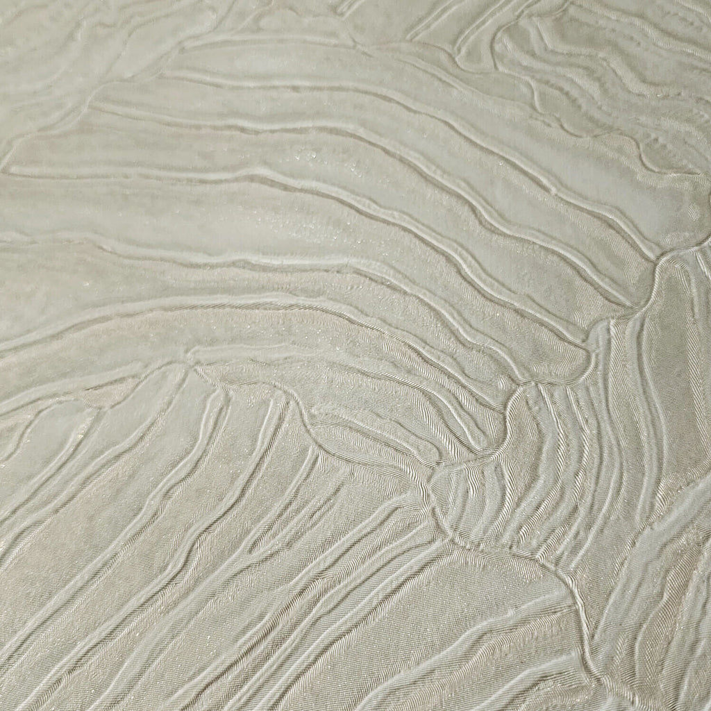 M25015 Beige Ivory gold metallic glitter textured shell tile faux plas ...