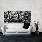 WM37649101 Bluish hue gray off white matt distressed faux cracked paint Textured Wallpaper