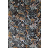M69915 Bronze white coper metallic faux watercolor liquid art marble textured Wallpaper