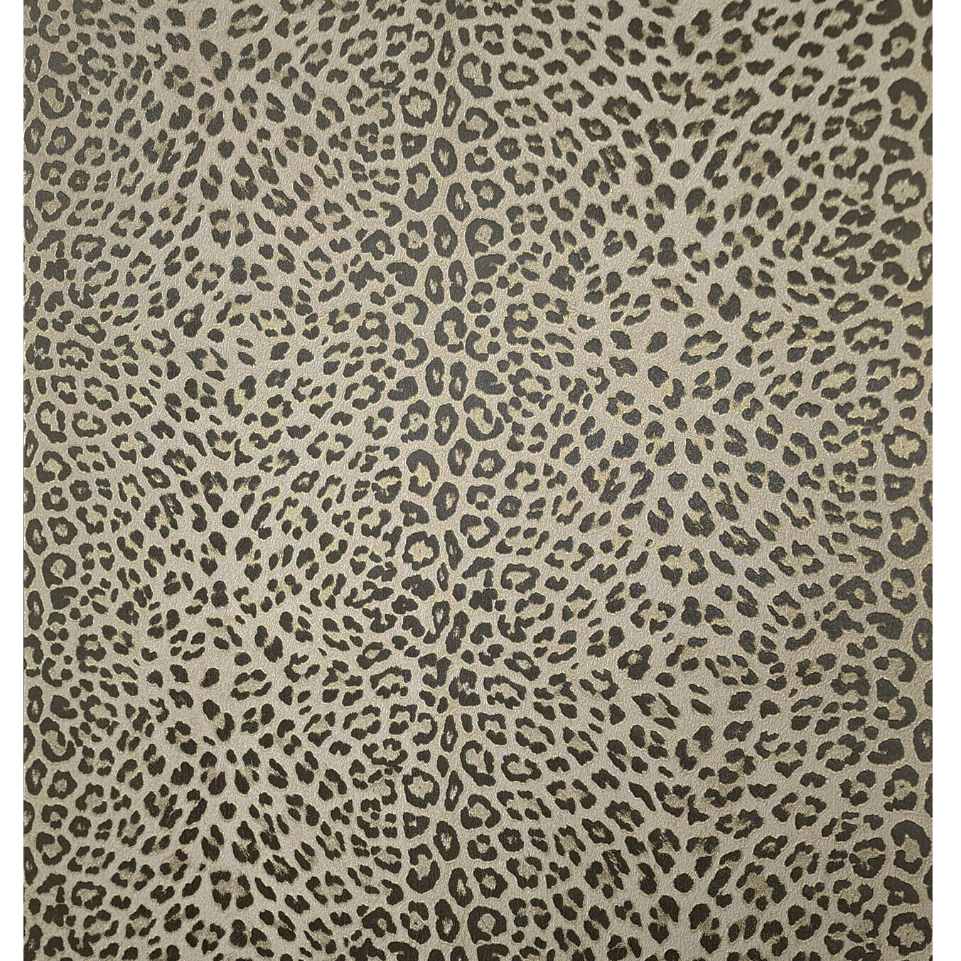Z80039 Brown bronze brass gold metallic faux leopard cheetah skin text –  wallcoveringsmart