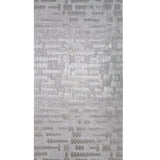 C18822 Light gray silver metallic faux concrete textured polka dots Modern Wallpaper 3D