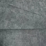 C88104 Dark gray plain faux woven thread sackcloth fabric textured modern Wallpaper