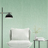 C88141 Light beige green stria lines faux fabric textured Wallpaper modern wallcovering