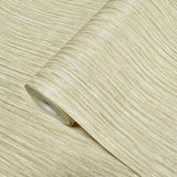 C88144 Wheat golden tan beige cream stria lines faux fabric textured modern Wallpaper