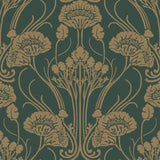 CA1566 Nouveau Damask Wallpaper
