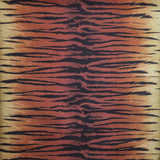 CB10001 Bold exotic faux animal fur tiger stripe golden red orange black wallpaper rolls
