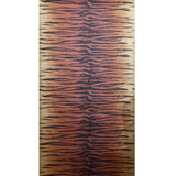 CB10001 Bold exotic faux animal fur tiger stripe golden red orange black wallpaper rolls
