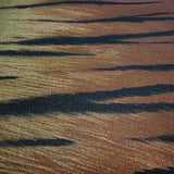 CB10001 Bold exotic faux animal fur tiger stripe golden red orange black wallpaper rolls
