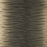 CB10004 Bold exotic faux animal fur tiger stripe golden brown olive green wallpaper roll
