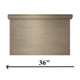 CB13104 Taupe Bronze brown natural sisal Grasscloth Wallpaper textured wallcovering roll
