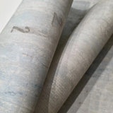 CB40402 Teal Blue gray Faux worn out distressed industrial weathered concrete wallpaper
