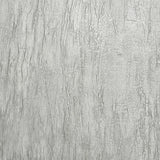 CB40504 Faux crushed silk crinkled fabric slightly light gray off white modern wallpaper
