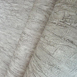 CB40508 Faux crushed silk crinkled fabric wallpaper taupe tan gray wallcoverings roll 3D
